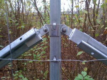 Paketpreise Z-Profilzaunpfähle Wildzaun Zaunpfahl 1800 mm